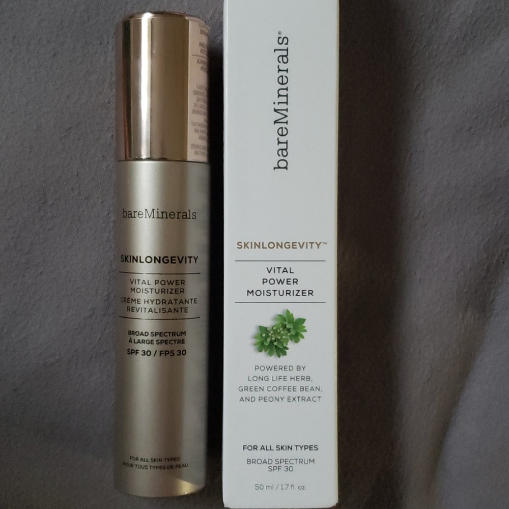 BAREMINERALS SKINLONGEVITY VITAL POWER MOISTURIZER